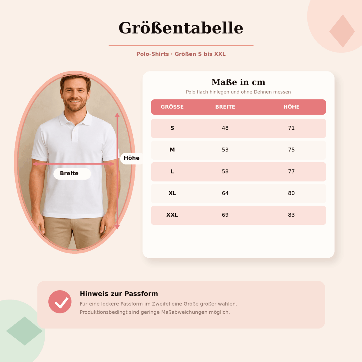 Firmen- & Vereins-Polo-Shirt individuell bedruckt – eigenes Logo auf der Brust