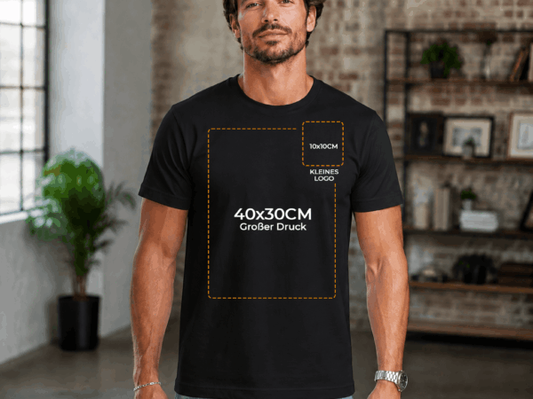 Firmen- & Vereins-T-Shirt individuell bedrucken – Logo, Foto oder eigenes Motiv