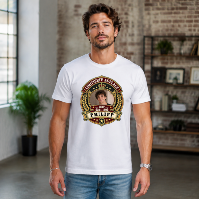 Men BDAY 5 Limitierte Auflage T-Shirt Herren personalisiert